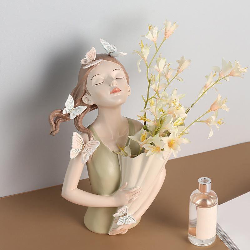 Butterfly Girl Vase Collection