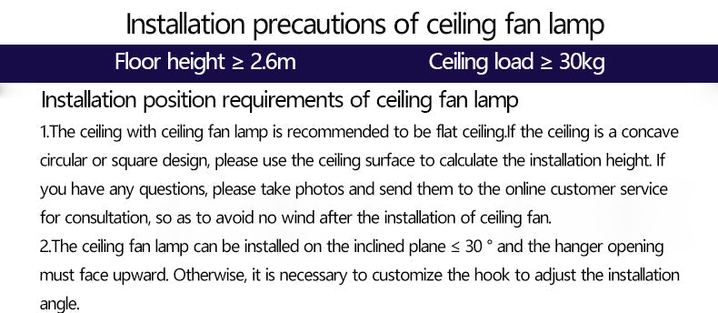 Modern Led Ceiling Fan with Remote Control made of Solid Wood