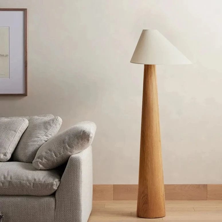 Mushi Wood Floor Lamp