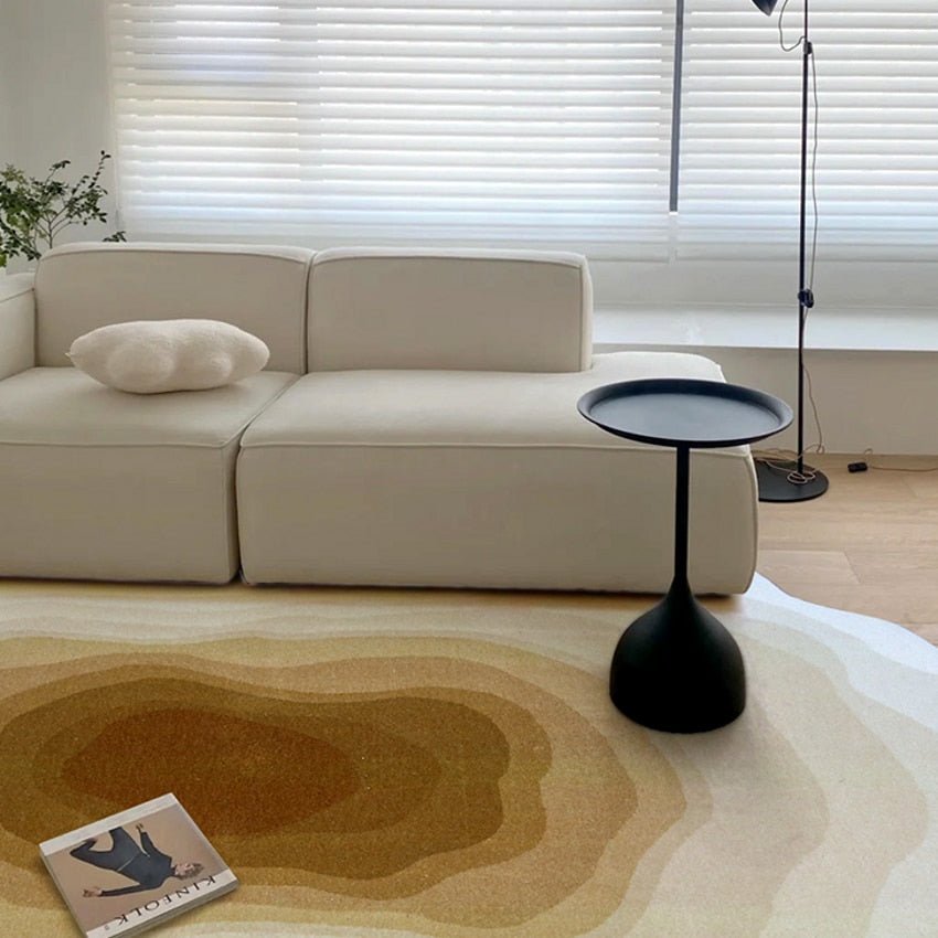 Unique shaped post-modern Area rug