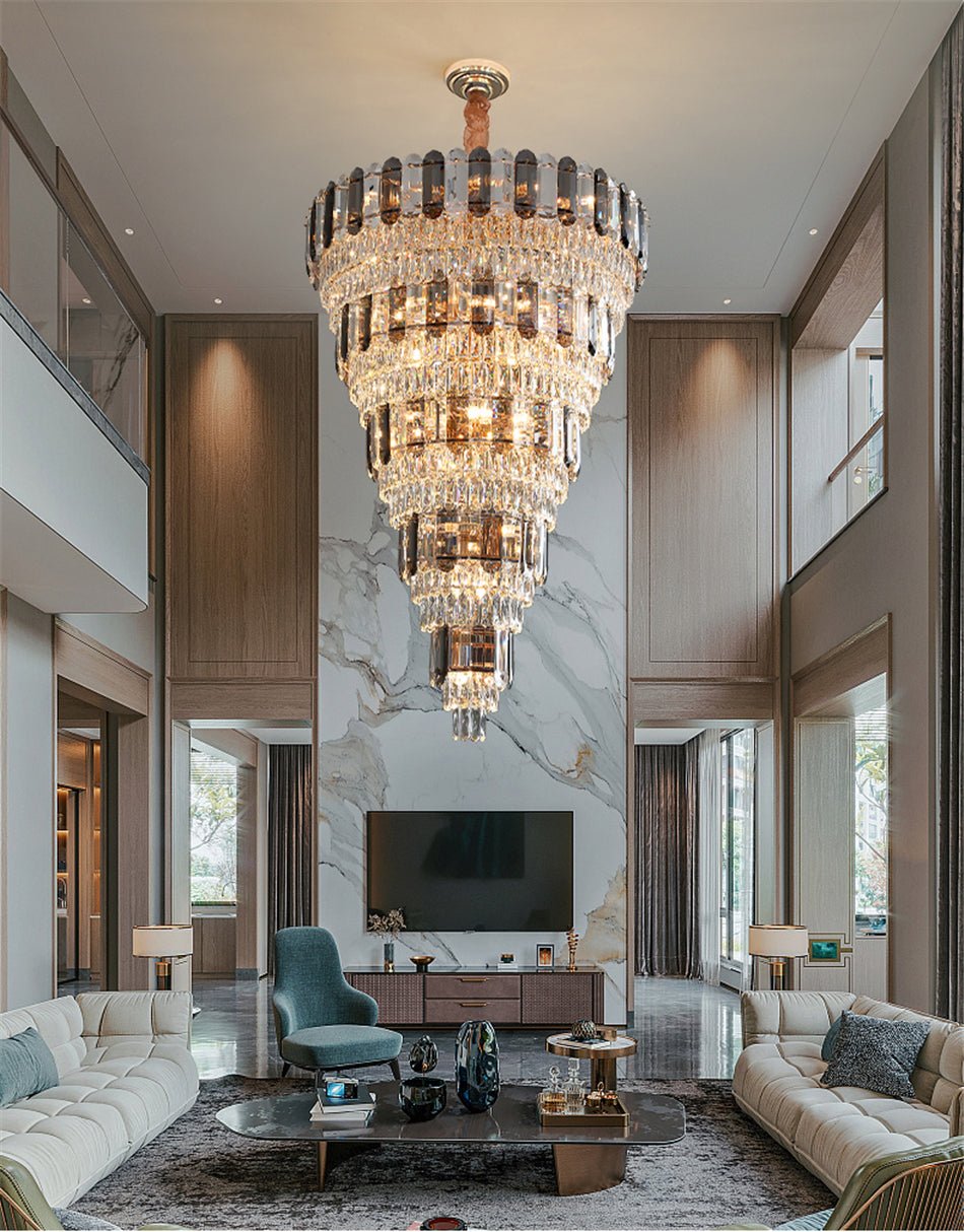 Voltri | Post-modern Grand Luxury Crystal Chandelier