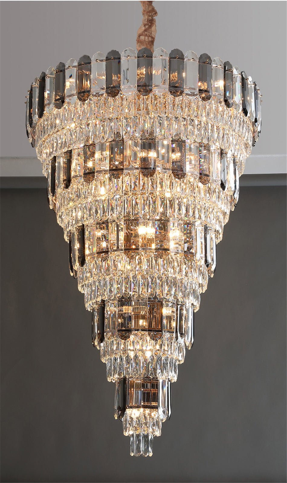 Voltri | Post-modern Grand Luxury Crystal Chandelier