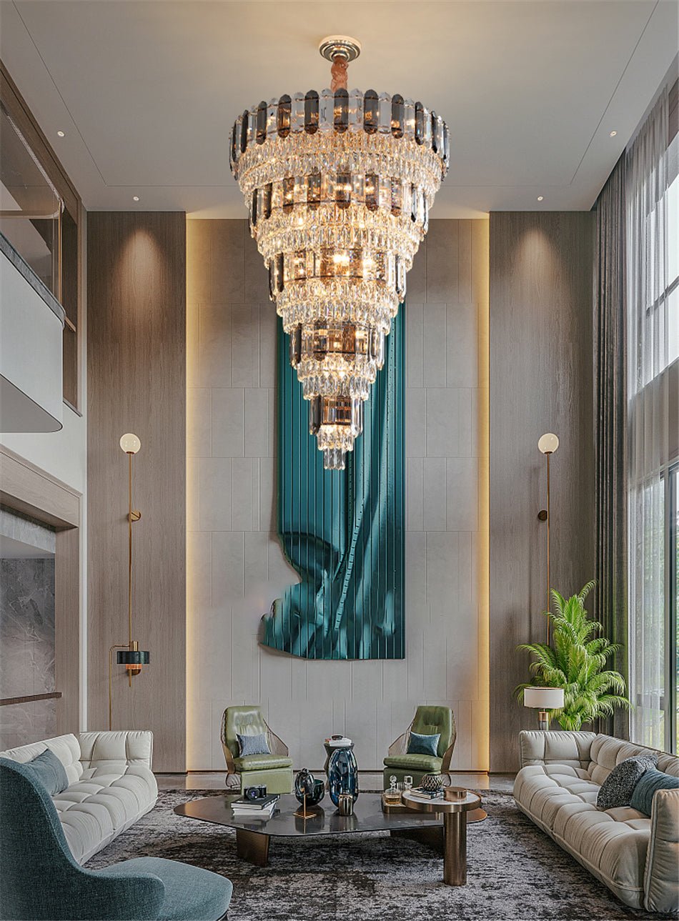 Voltri | Post-modern Grand Luxury Crystal Chandelier