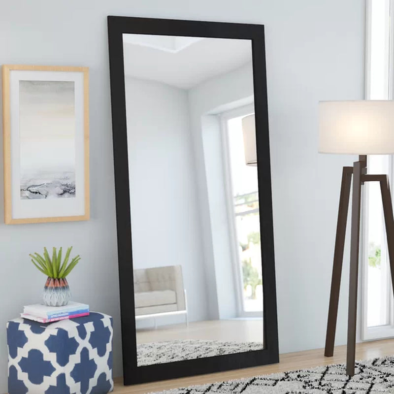 Alcime Wooden Full-Length Leaning Mirror