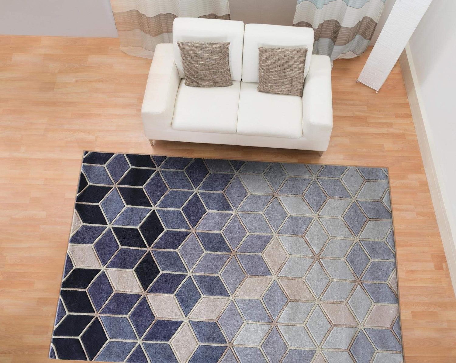 Euclid Rug - Nordic Side - carpet, rugs