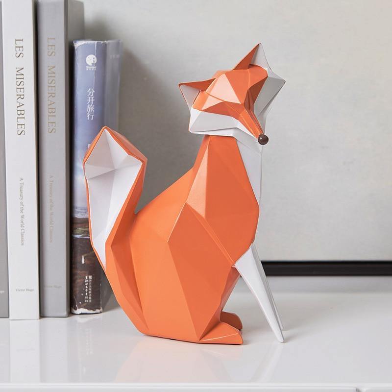 Decorative Fox Figurines - Nordic Side - decorative, figurines, fox