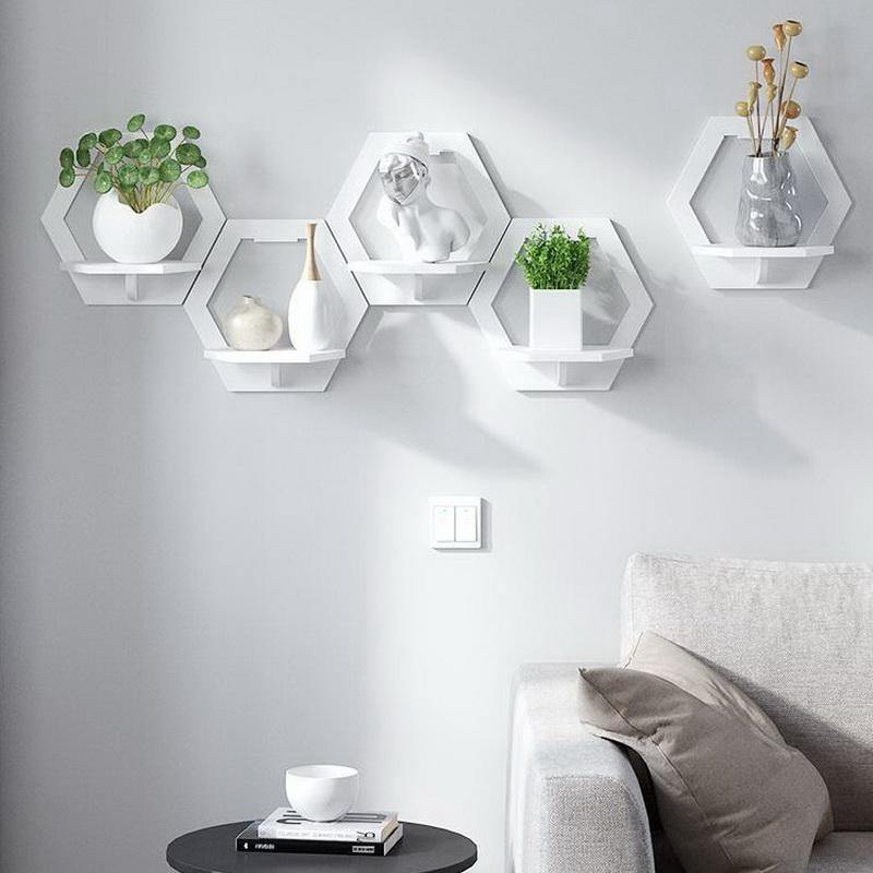 Avarella Contemporary Wall Shelves - Nordic Side - avarella, contemporary, shelves, wall