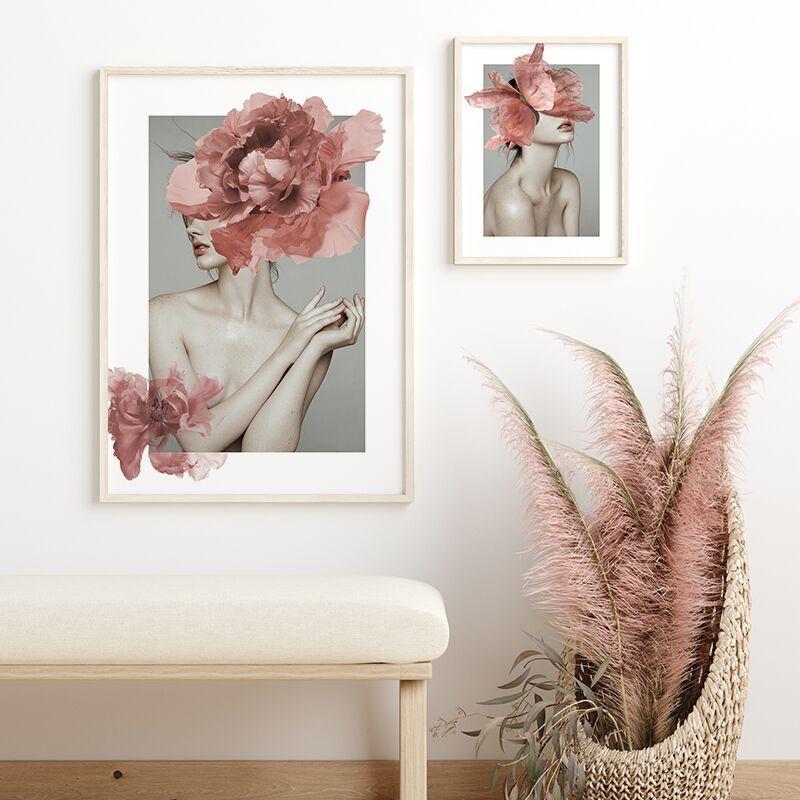 Blooming Woman Print Collection - Nordic Side - Art + Prints, not-hanger