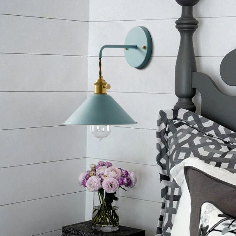 Modern Farmhouse Wall Sconce in Multiple Colors