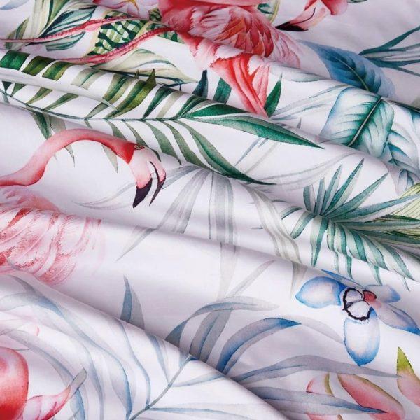 Flamingo Luxury Egyptian Cotton Duvet Set