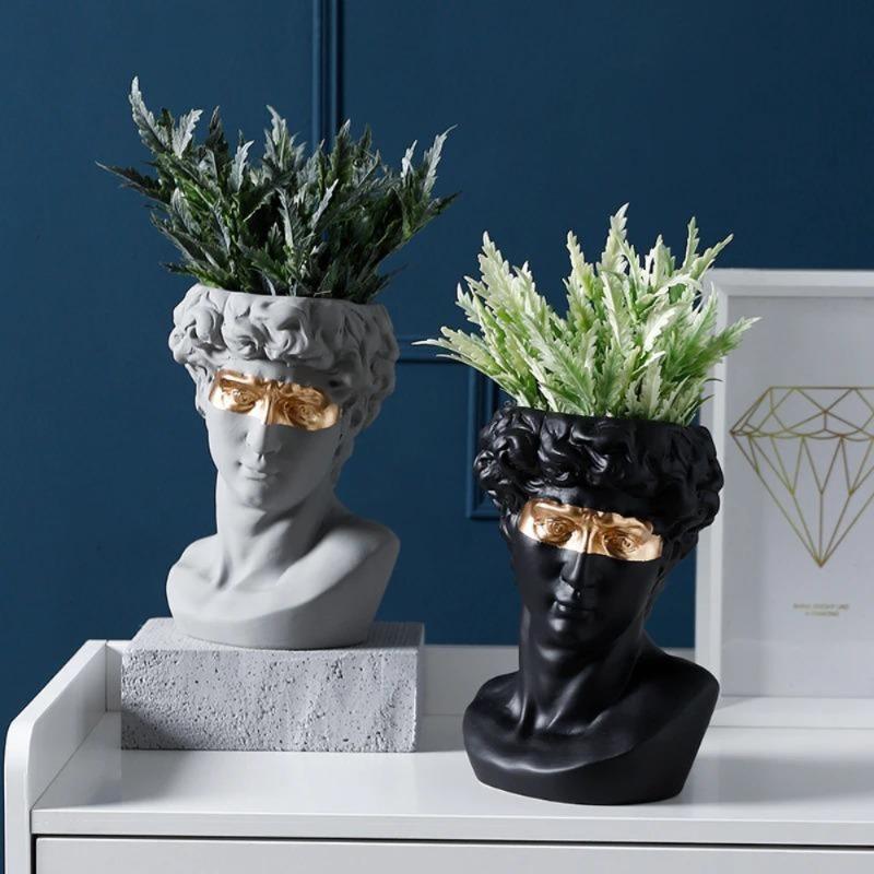 Ancient Greek-Inspired Decorative Vases