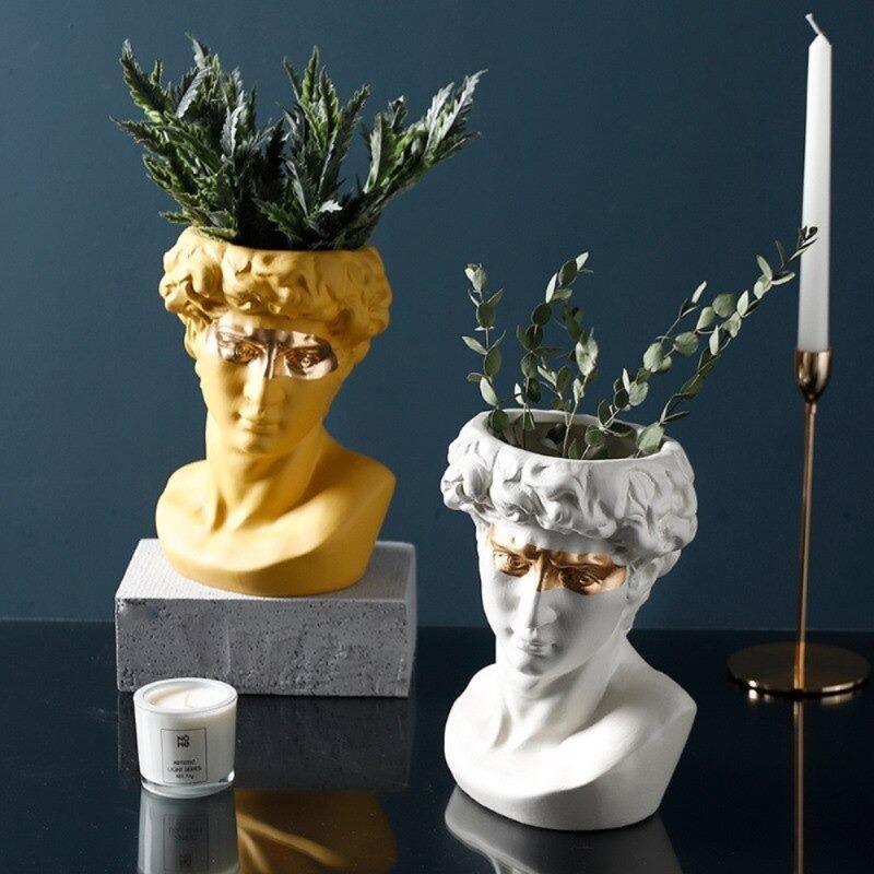 Ancient Greek-Inspired Decorative Vases