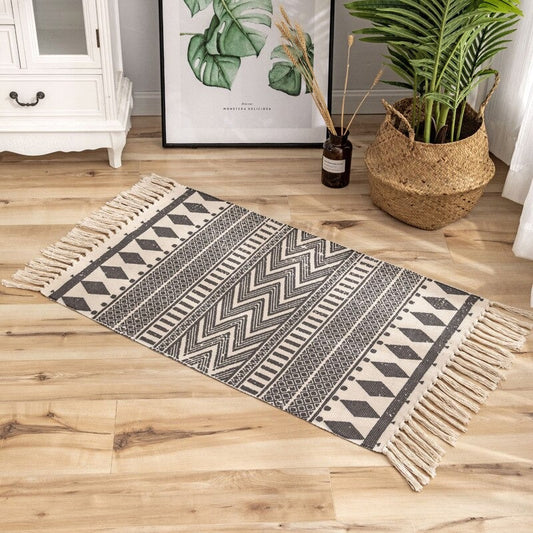 Bennelong Charcoal Tassel Carpet