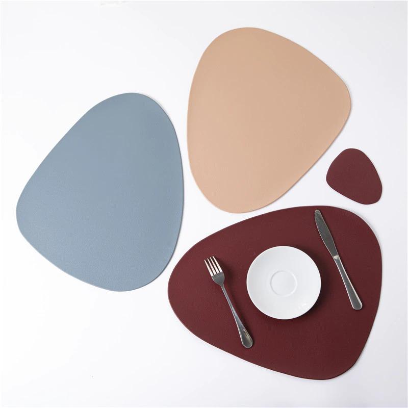 Placemat Leather Placemat Set - Water Resistant