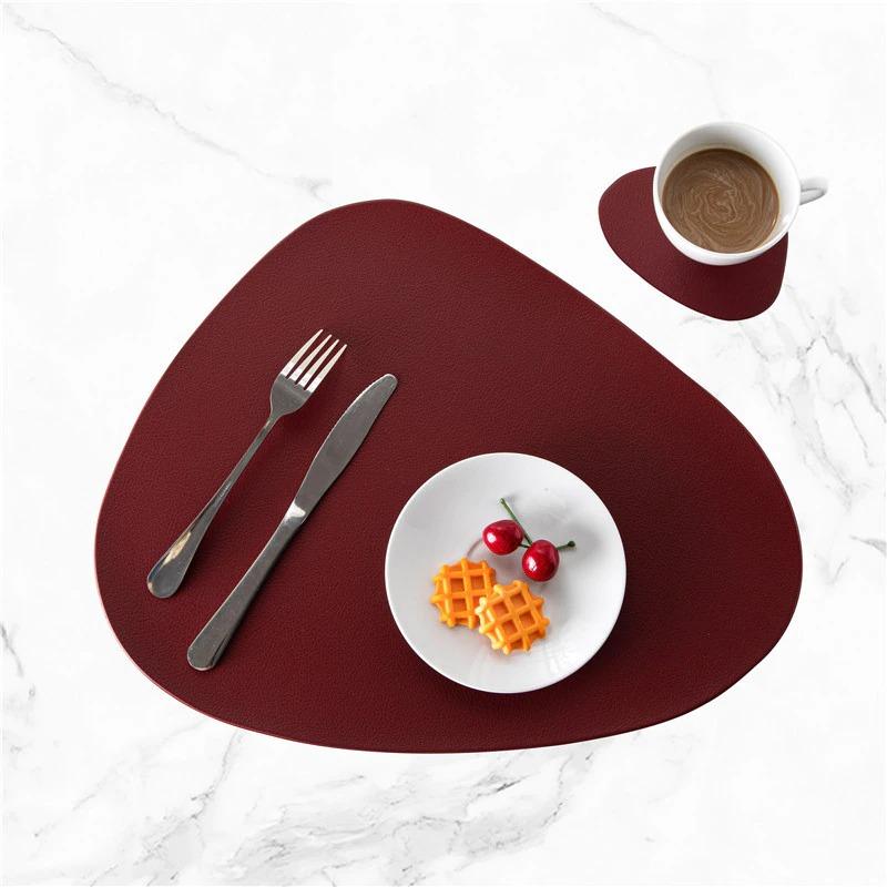 Placemat Leather Placemat Set - Water Resistant