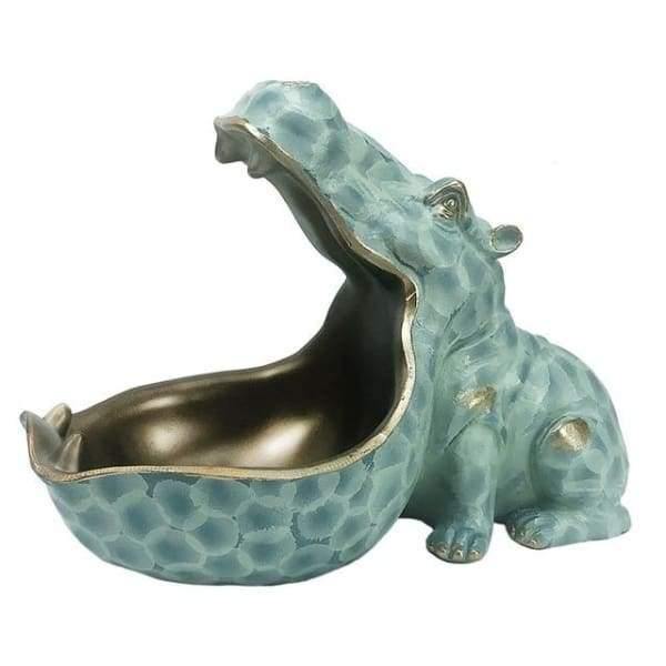 Hippo Storage Figurine - Nordic Side - Storage Organizer