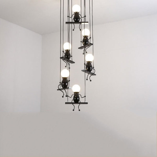 Modern Swinging Art LED Chandelier