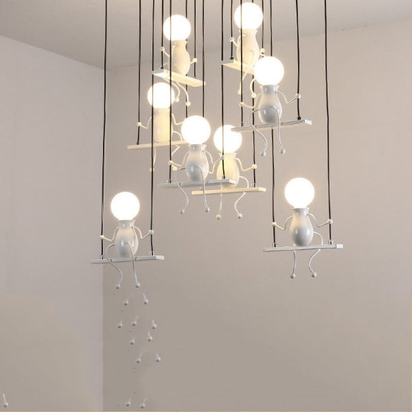 Modern Swinging Art LED Chandelier