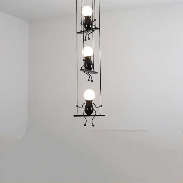 Modern Swinging Art LED Chandelier