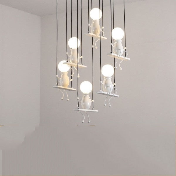 Modern Swinging Art LED Chandelier