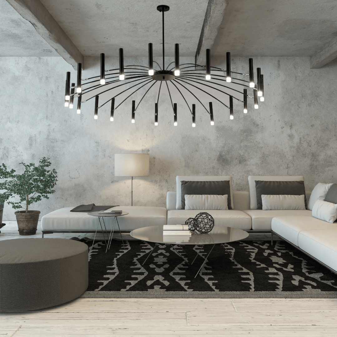 The Nordic Castle Chandelier Light