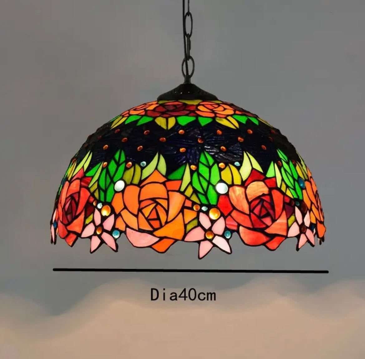 NYRA Stained glass lights