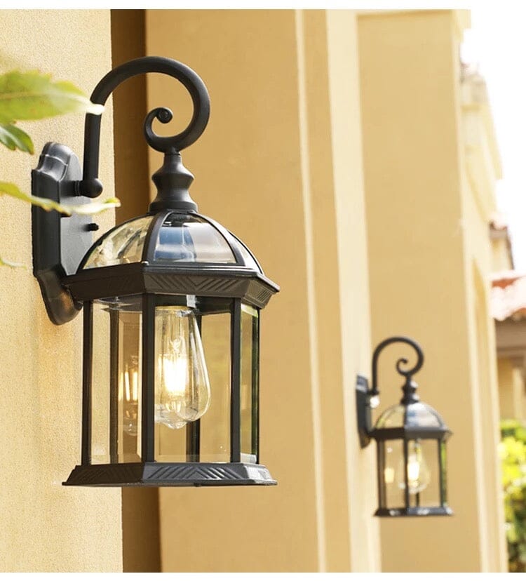 Artistic Outdoor Lampshade Light Fixture