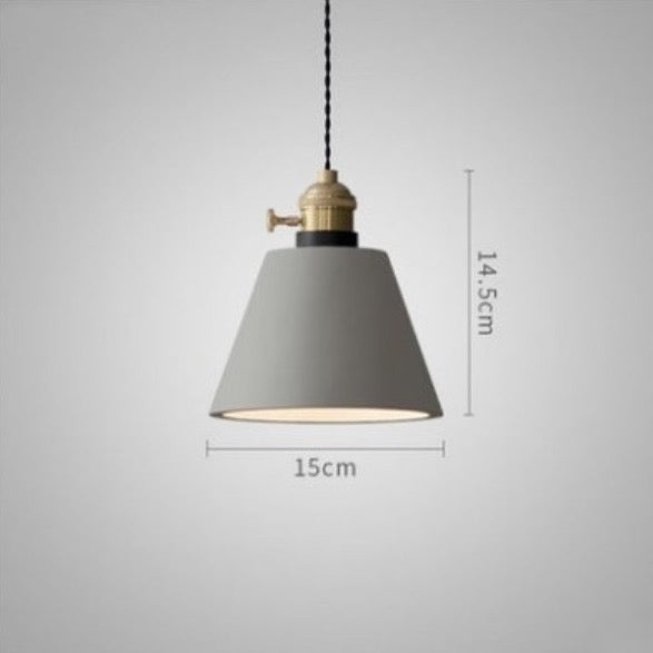 Vintage Style Cemented Pendant Lamp