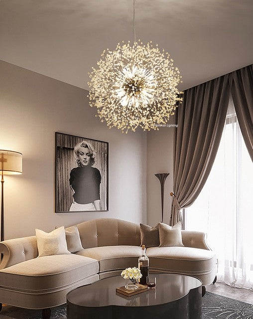 Modern Dandelion Pendant Light