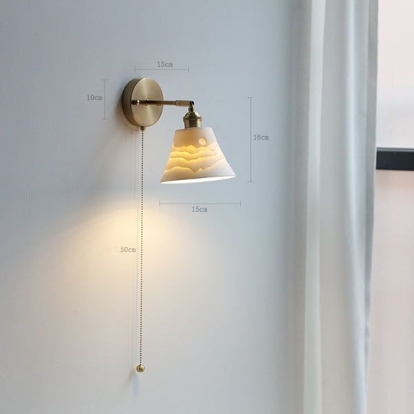 Modern Style Pull Chain LED Wall Light N READY