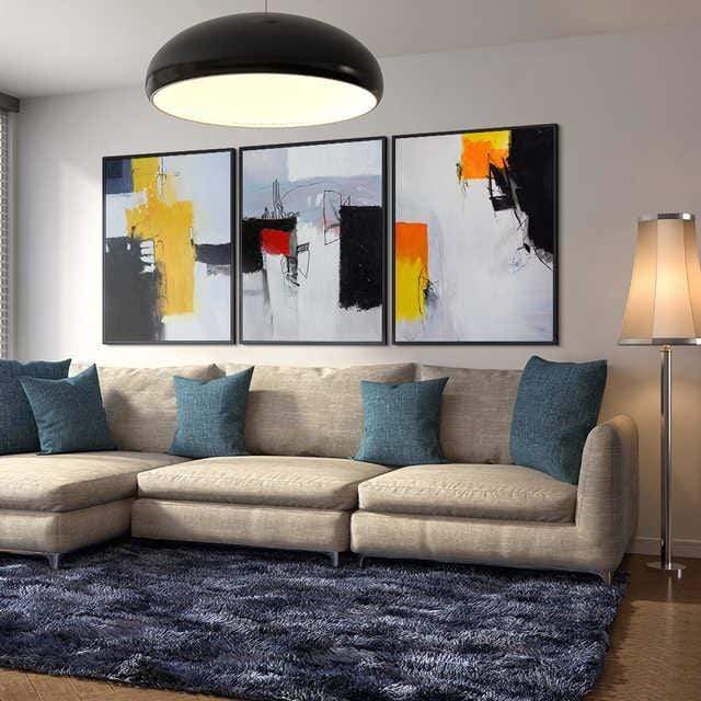 Zone In Stretched Canvas - Nordic Side - 3 piece, Acrylic Image, canvas art, Canvas Image, spo-enabled