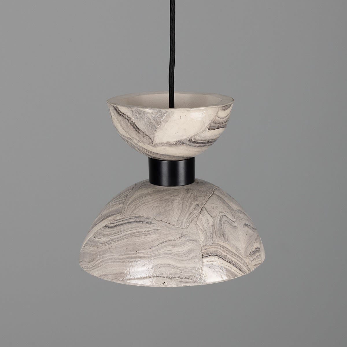 Nakaii Marbled Ceramic Pendant Light 20cm