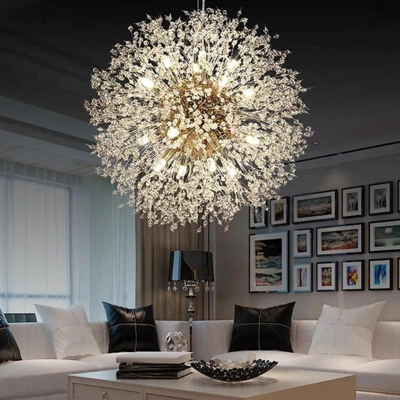 Collores Crystal Sphere Pendant Light