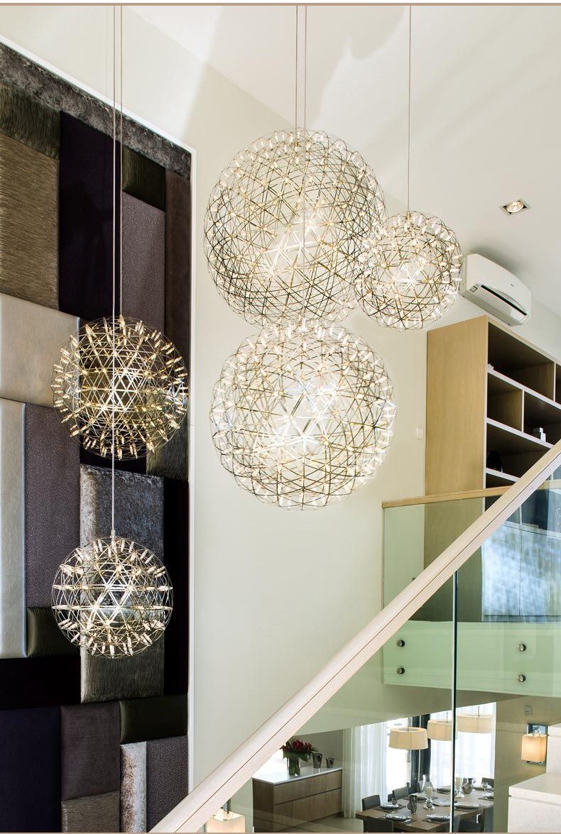 Modern Spark Ball Chandelier Decor