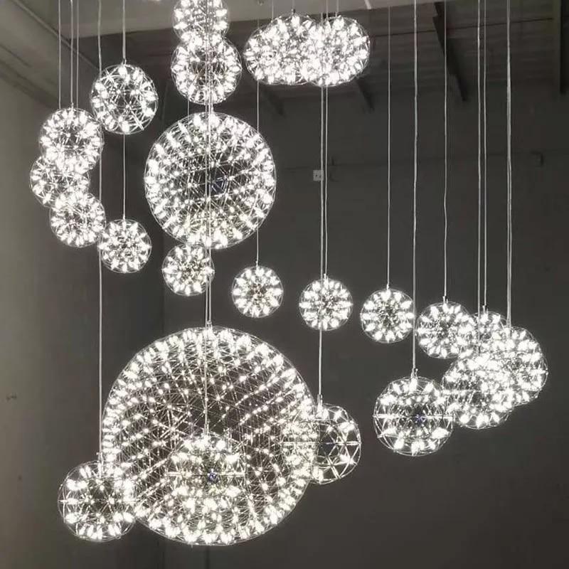 Modern Spark Ball Chandelier Decor