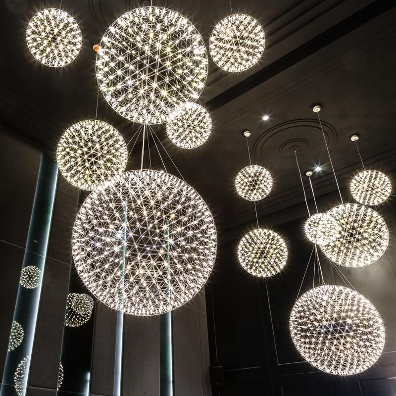 Modern Spark Ball Chandelier Decor