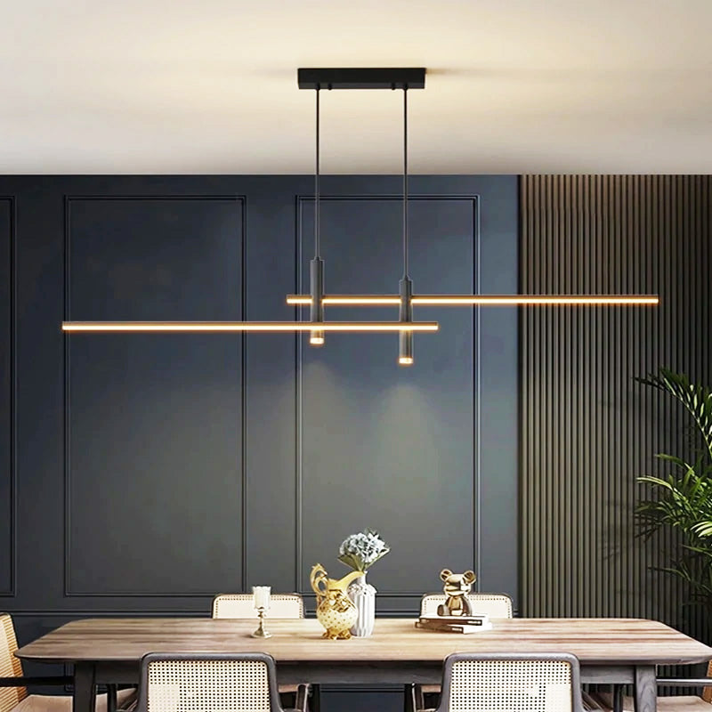 Modern Horizontal Chandelier