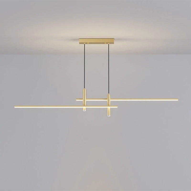 Modern Horizontal Chandelier