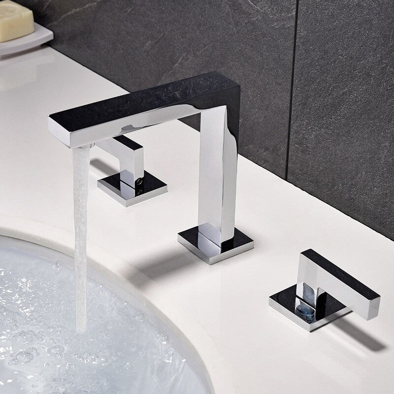 Bennett Modern Square Bathroom Faucet