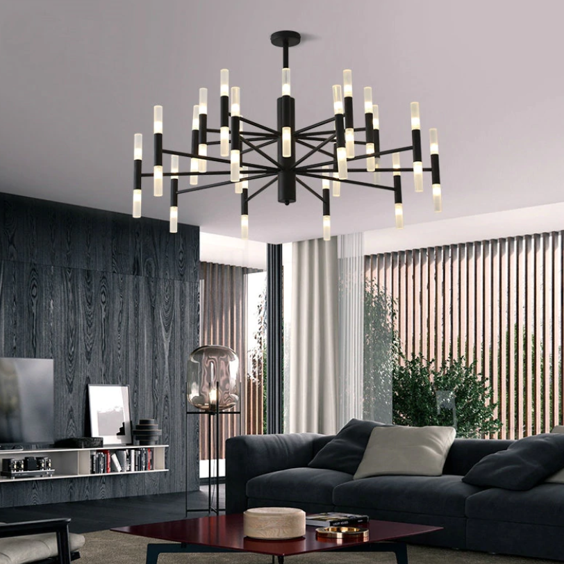 Molecular LED Chandelier Light Fixture