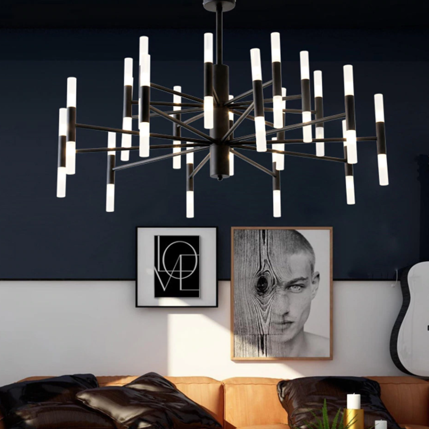 Molecular LED Chandelier Light Fixture