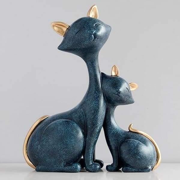 Mom & Kitten - Nordic Side - Figurine