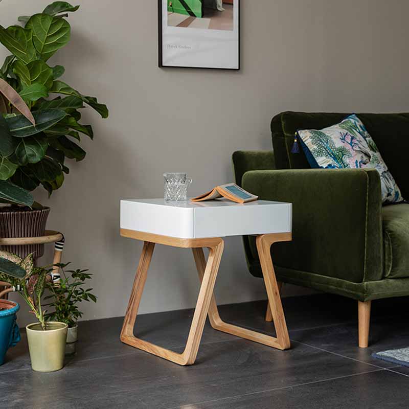 Modern Blank Sides Side Table