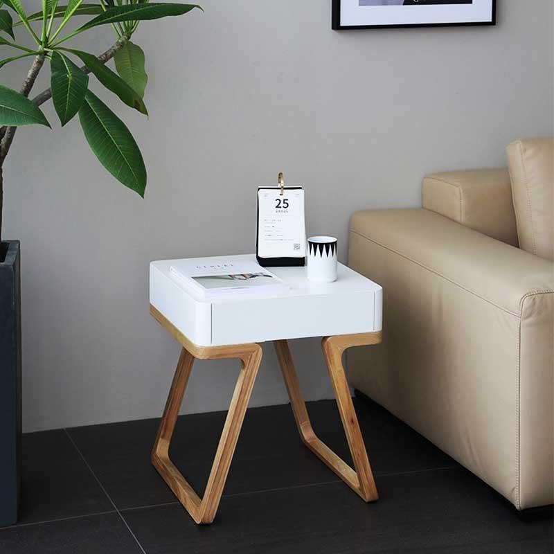 Modern Blank Sides Side Table