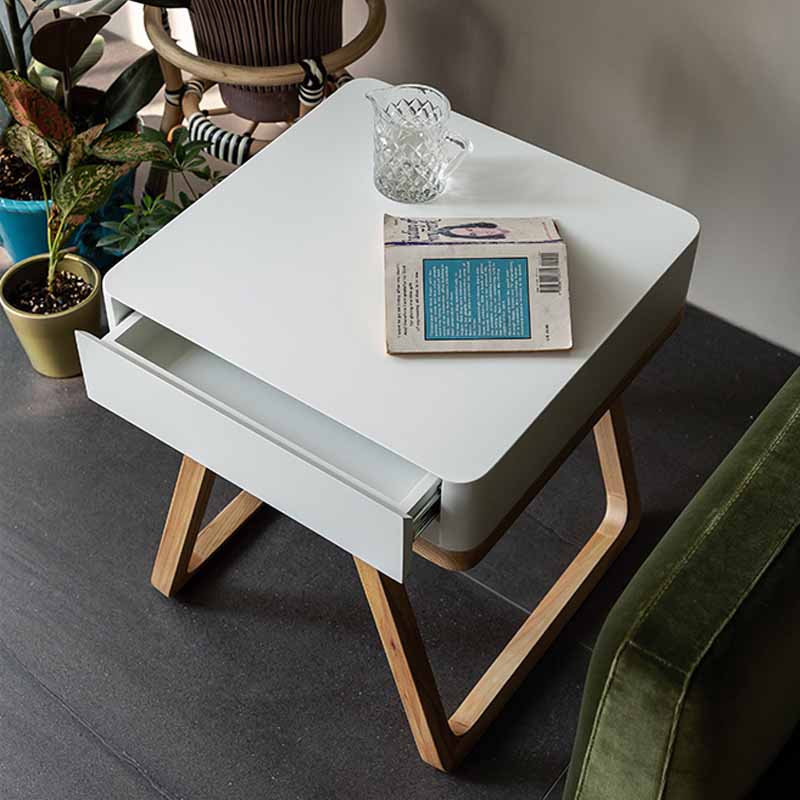 Modern Blank Sides Side Table