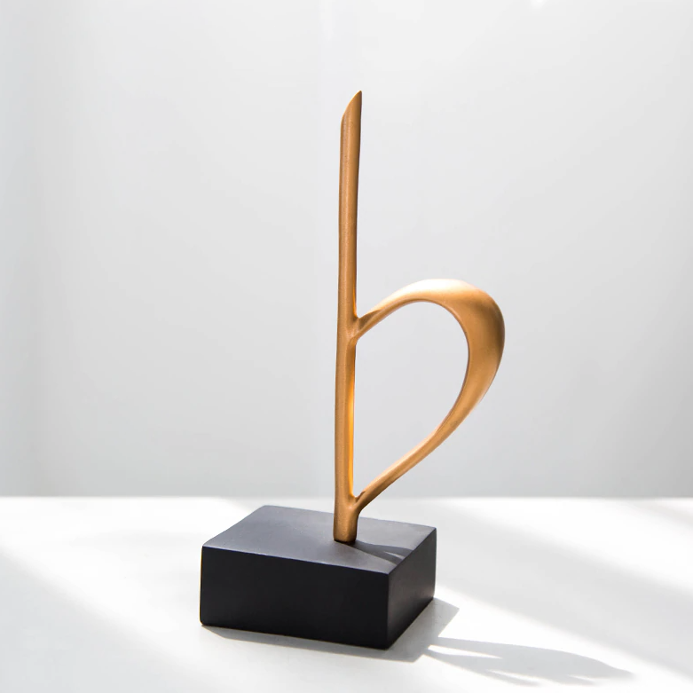 Musical Note Statuettes - Nordic Side - 