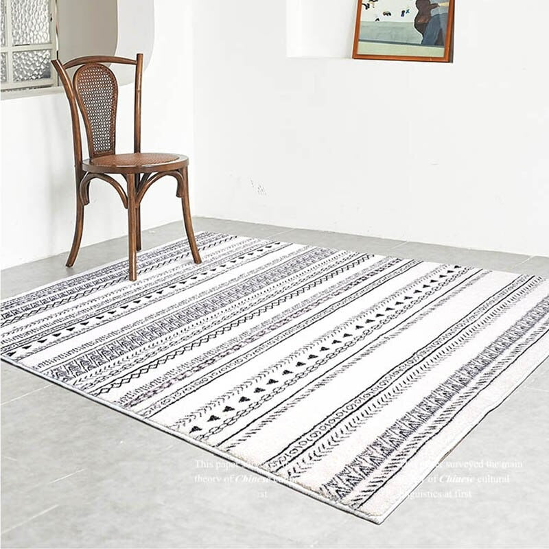 Belconnen Nordic Stripe Daisy Rug