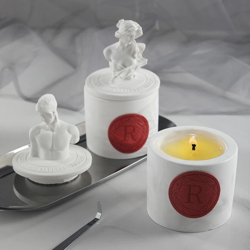 Greek Aromatherapy Candle with Essential Oils