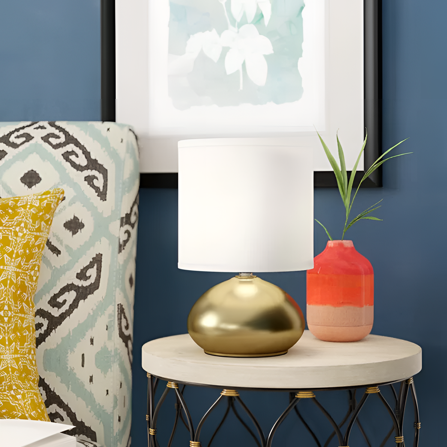 Warminster Brushed Nickel Table Lamps | Lighting | NordicAbode.com