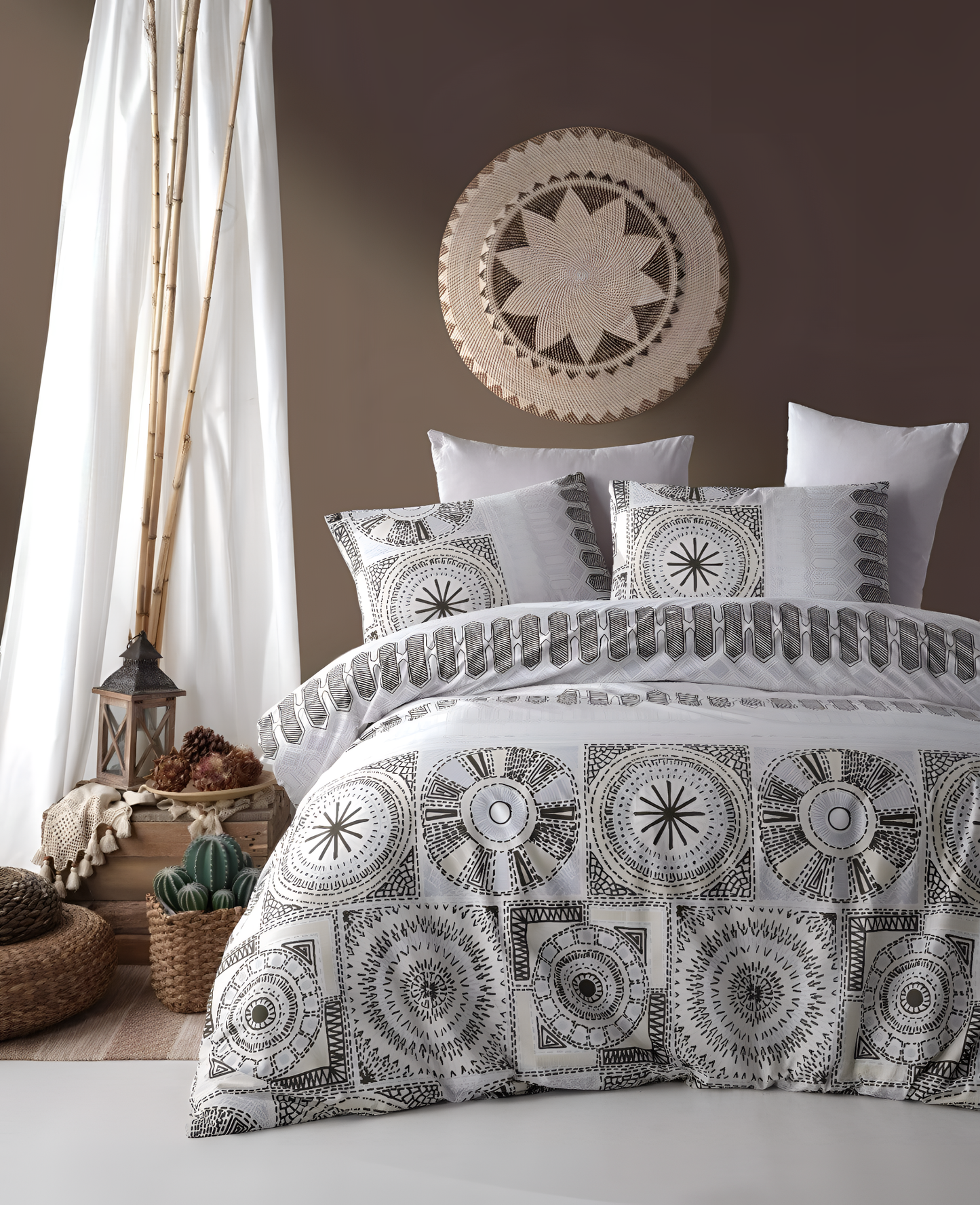 Holly Turkish Linen Comforter Set | Bedding | NordicAbode.com